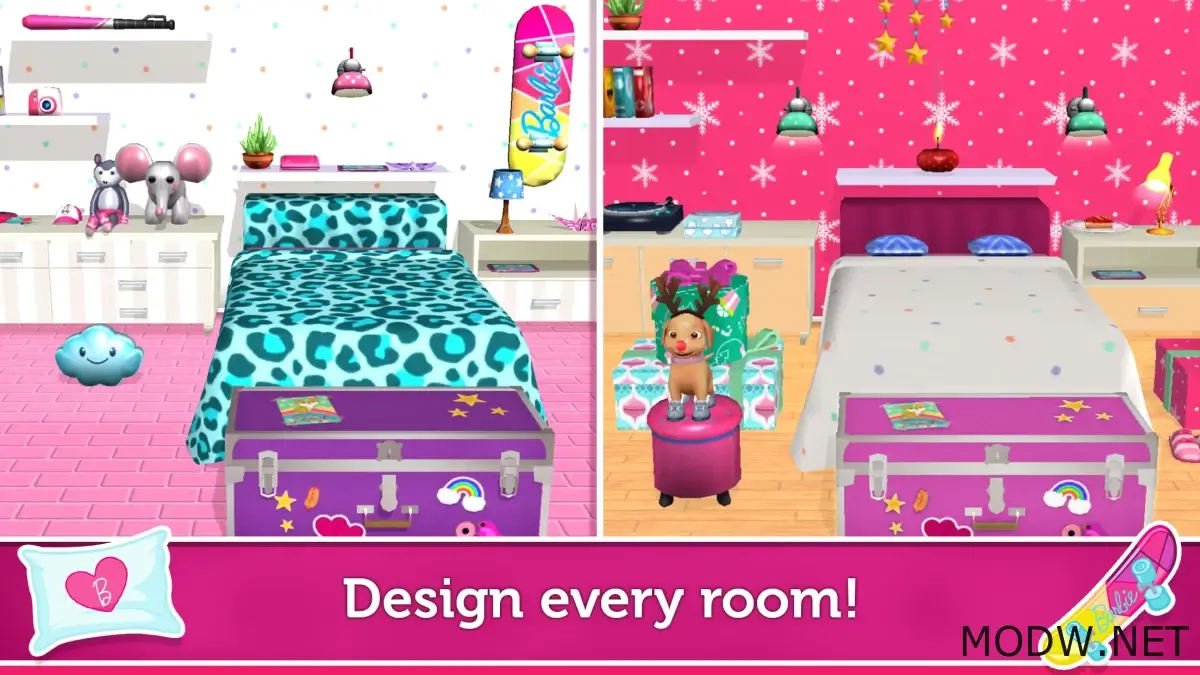 Apk mod best sale barbie dreamhouse adventures