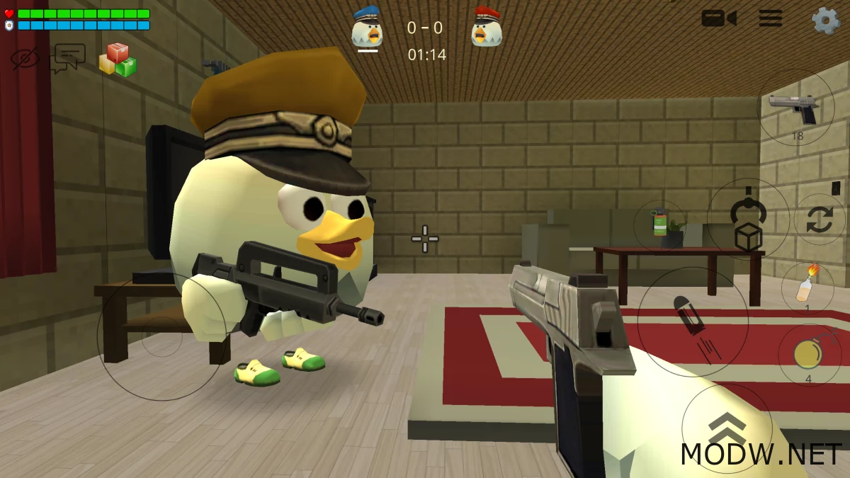 chicken gun apk mod