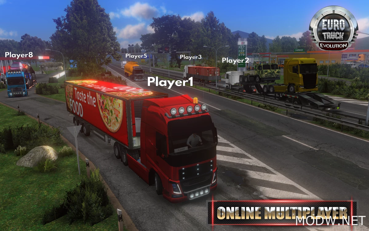 Download European Truck Simulator (MOD - Unlimited Money) 3.5.2 APK FREE