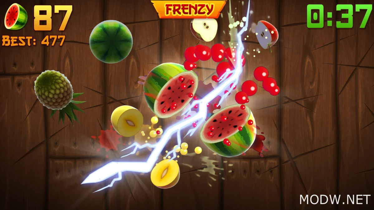 Download Fruit Ninja (MOD, Unlimited Money) 3.48.0 APK for android