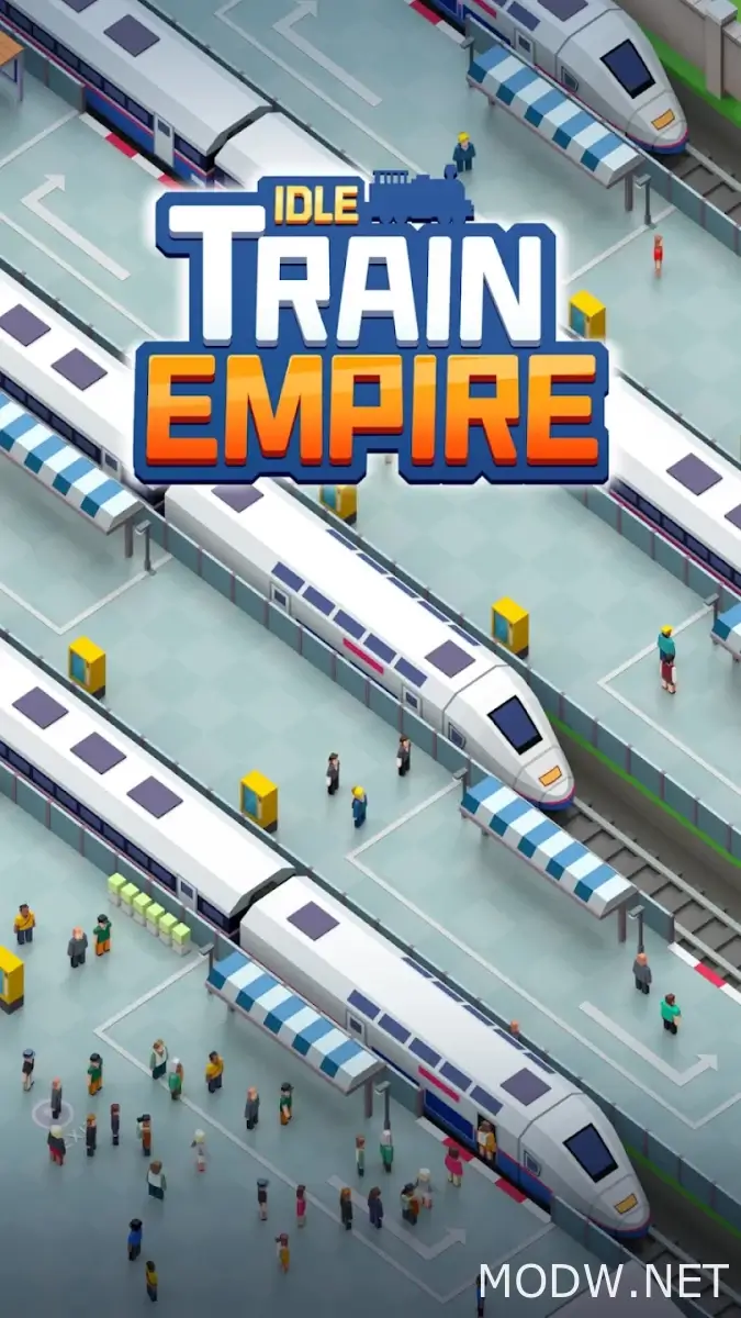 Download Idle Train Empire - Idle Games (MOD - Unlimited Money) 1.27.05 APK  FREE