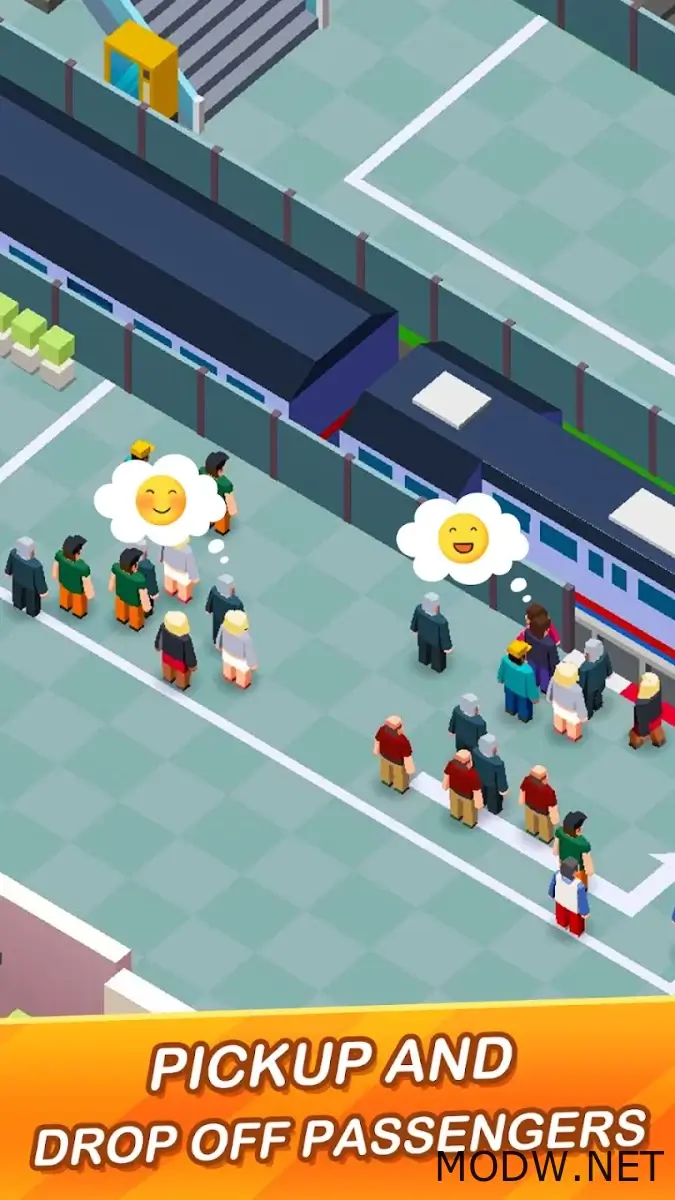 Download Idle Train Empire - Idle Games (MOD - Unlimited Money) 1.27.05 APK  FREE