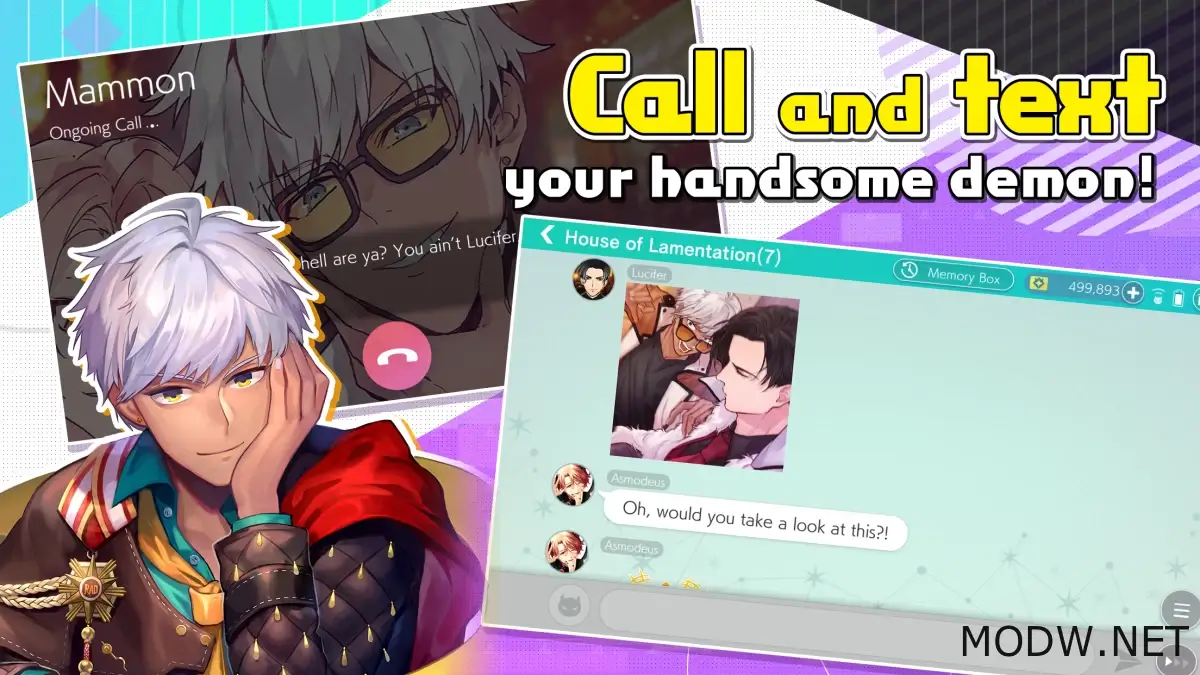 Obey Me! Anime Otome Sim Game v6.9.2 MOD APK [VIP Unlocked]