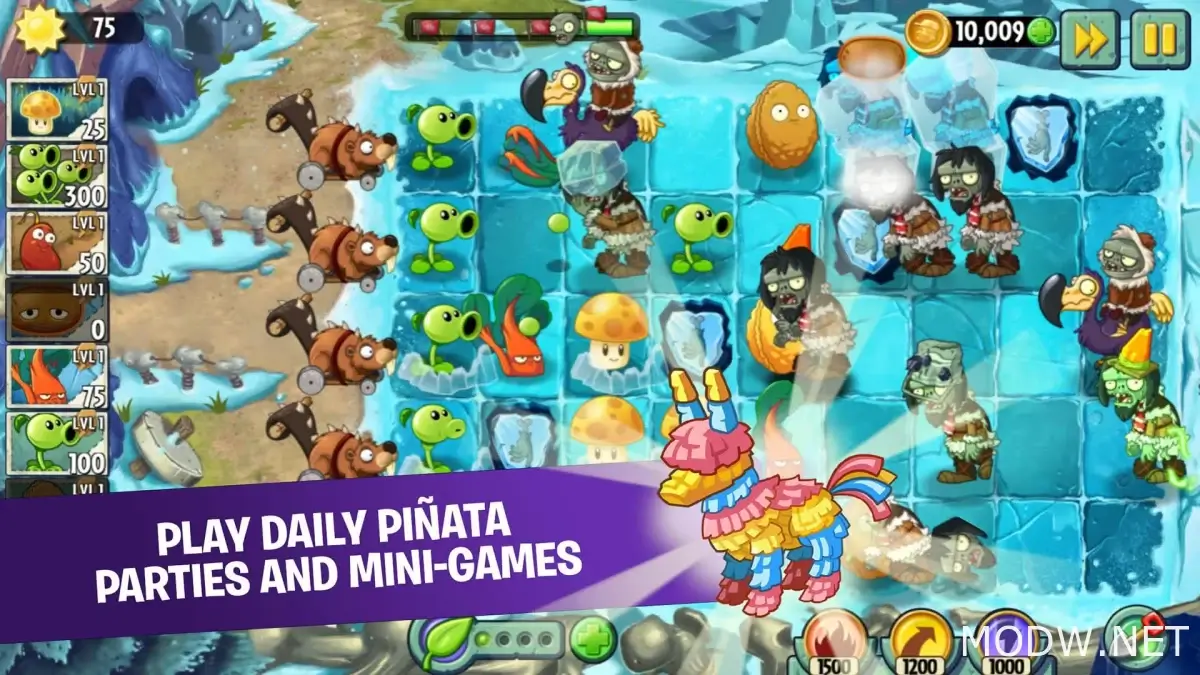 Download Plants vs Zombies 2 (MOD, Unlimited Coins/Gems/Suns) 11.0.1 APK  for android