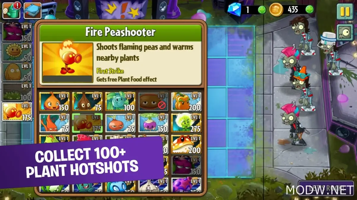 Plants vs Zombies 2 APK + Mod 11.0.1 - Download Free for Android