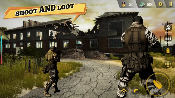 FPS Commando Gun Shooting Game MOD