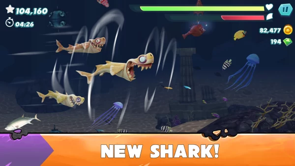 Play Hungry Shark Evolution Offline survival game