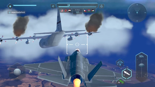 Sky Warriors: Airplane Games MOD