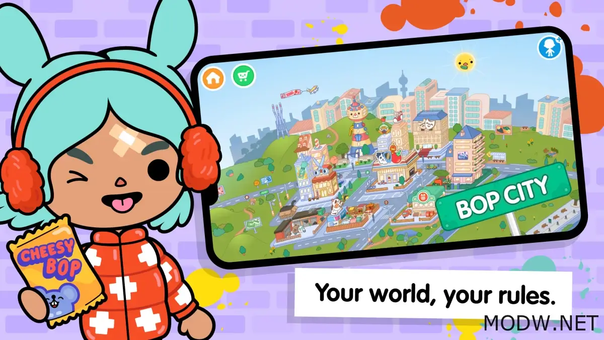 Download Toca Life World (MOD, Unlocked) 1.78 APK for android